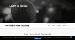 Desktop Screenshot of munich-business-speakers.de
